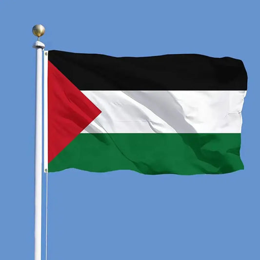 Palestine Flags 3 X 5 Ft - Fly Palestine Flag 90 X 150 CM Vivid Color